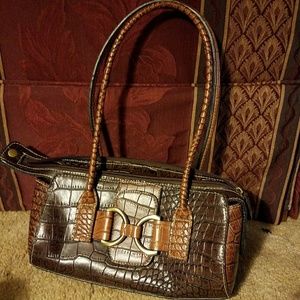 Smaller faux alligator purse.